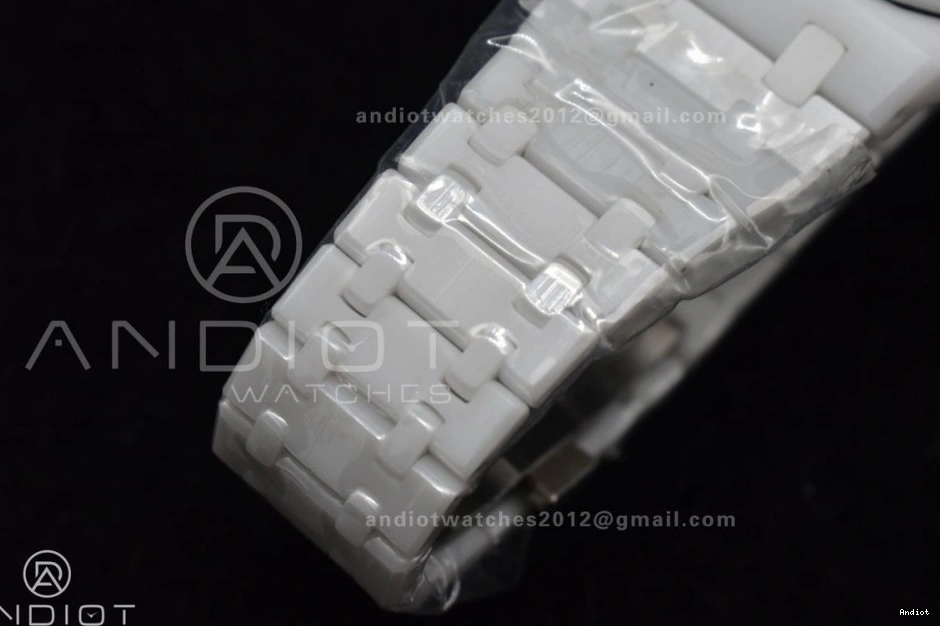 White Calendar Best Ceramic APSF Bracelet Edition 26579cb A5134 Oak Ceramic Perpetual on Royal 0425